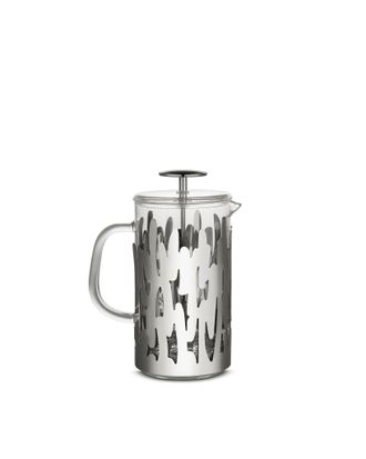 Alessi Barkoffee Bm12/8 - Cafetera A Filtro-presi&oacute;n En Acero Inoxidable 18/10, Pulido