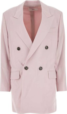 Ami Ami Light Pink Wool Oversize Blazer