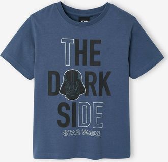 Star Wars Jungen T-Shirt STAR WARS mit Holo-Print The Dark Side indigo-blau