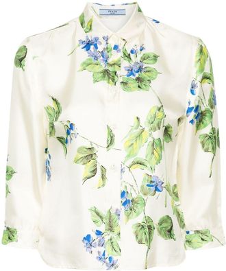 Prada Floral Print Shirt
