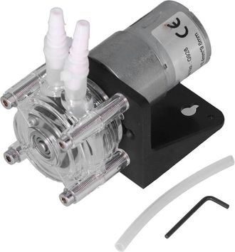 OEM Bomba Perist&aacute;ltica De 3 Rodillos, Bomba Dosificadora De L&iacute;quidos De Alto Caudal Con Manguera De Silicona, 500 Ml/min, G92812v