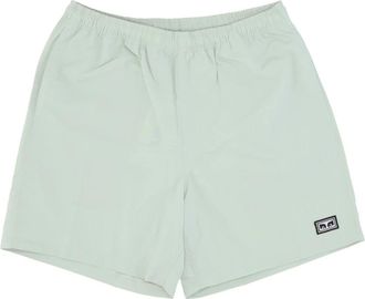 Obey Nylon Surf Shorts met elastische sluiting - Heren - Korte Broeken - Groen - XL - Nylon - Korte Broeken