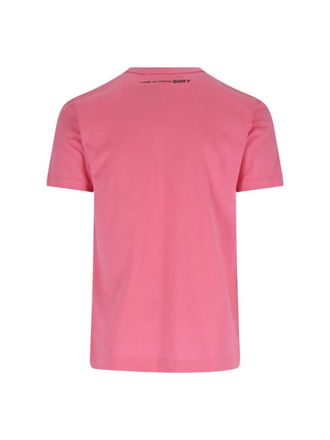 Comme Des Gar&ccedil;ons Mens Comme Des Garcons T-Shirts And Polos Pink Cotton
