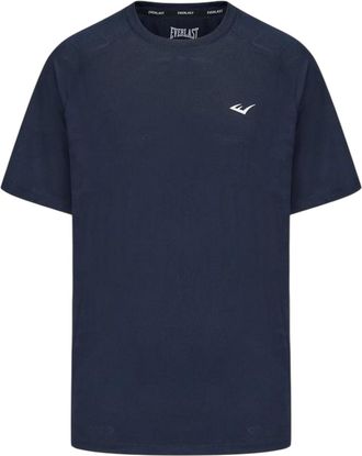 Everlast Heren borst Logo T-Shirt (Marine)