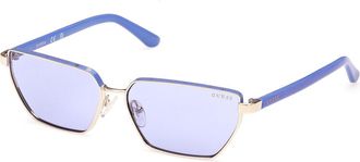 Guess GU00106 92V Womens Sunglasses Gold Size 59