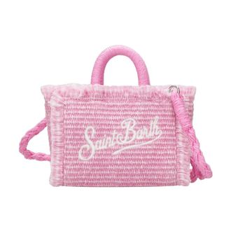 MC2 Saint Barth Mini Vanity Borsa in Rafia - - Bags - Donna - Rosa - ONE SIZE