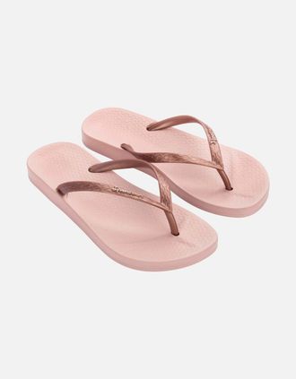 Ipanema Womens Ipanema Womens Anatomica Tan Vegan Flip Flops - Pink - Size: 4