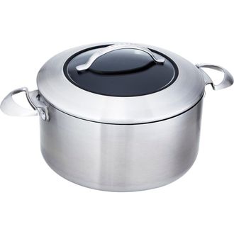 Scanpan CTX 7.5 Quart Dutch Oven with Lid, Stainless Steel in Silver at Nordstrom
