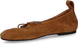 Alohas Rosalind Leather Ballet Flat in Suede Tan at Nordstrom, Size 37