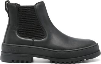 Blauer leather chelsea boots - men - Leather/Rubber/Fabric - 43 - Black