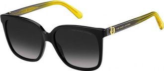 Marc Jacobs Womens MARC-582-S-71CF69O 582 56 S 71CF69O Sunglasses - Black - One Size