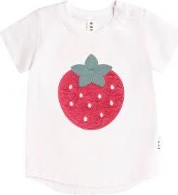 Huxbaby Very Strawberry Tee in White at Nordstrom, Size 6-12M Au