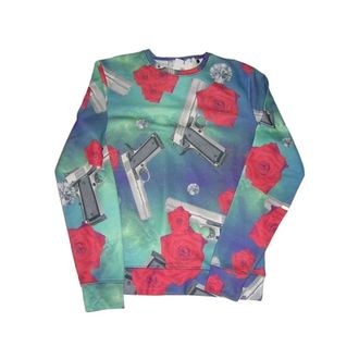 IMPURE Impure - Crewneck Sweatshirt Galaxy All Over - Heren - Sweatshirts & Hoodies - Veelkleurig - Maat: XL