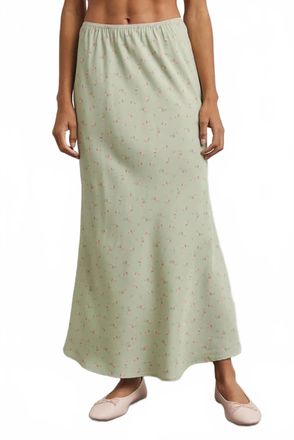 Wishlist Blossom Skirt In Green