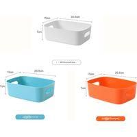 OEM (juego De 3 Piezas En Colores Surtidos, 20,5 X 15 X 7 Cm) Caja De Almacenamiento Rectangular Para Escritorio, Cesta Para Llaves Y Cosm&eacute;ticos - Crezuo