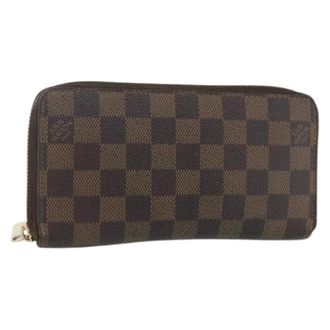 Louis Vuitton Portafoglio in tela Pre-owned - - Pre-owned - Donna - Marrone - ONE SIZE