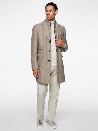 Gentiluomo Wool Coat | Beige