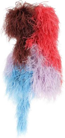 The Attico Embellished jersey Keri mini dress