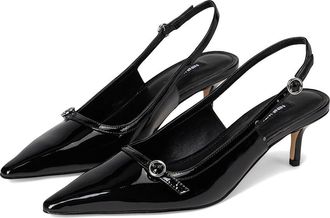 Nine West Ashlea Womens Shoes Black Patent : 7.5 M, Synthetic