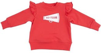 Angel Dear Kids French Terry Sport Varsity T-Shirt in Red at Nordstrom, Size 18-24M