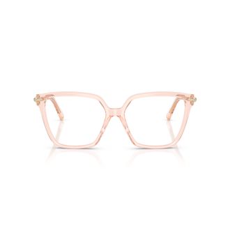 Tiffany & Co. 0tf2290bu Translucent Soft Pink Acetate Eyeglasses