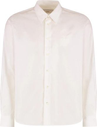 Ami De Coeur Classic Shirt - Heren - Zakelijke Overhemden - Wit - XL - Katoen - Overhemden