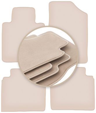 OEM Alfombrillas Premium Beige Para: Kia Optima Iv Sw Familiar 2015