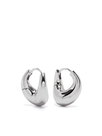 Charlotte Chesnais Lips earrings - Silver