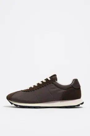 Bimba & Lola 13 18 Retro Sneaker in Dark Brown at Nordstrom, Size 40