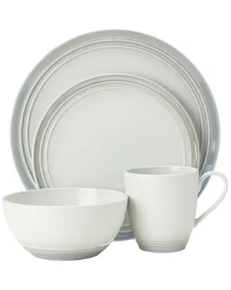 Mikasa Elura Gray 4Pc Place Setting