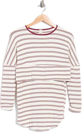 Go Couture Sport Mini Lounge Dress in Wine at Nordstrom Rack, Size X-Large