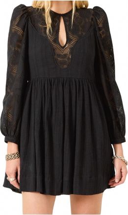 Alix of Bohemia Winslow Lace Dress In Shadow