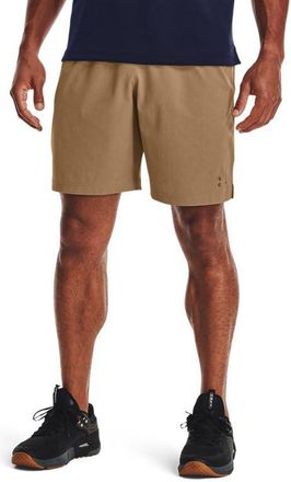 Under Armour Mens UA Vented Motivate Short (X-Large, Camel)