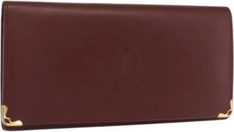 Cartier Pre-owned Wallets, female, Red, Size: ONE SIZE Pre-owned Vintage Wallet