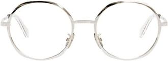 Celine Metal Triomphe Frame - unisex - Brillen - Grijs - 52 MM - Accessoires