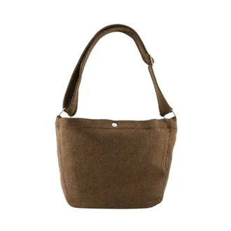 A.P.C. A.p.c., Tassen, Heren, Bruin, ONE Size, Wol, Journal Satchel