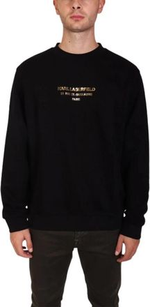 Karl Lagerfeld Sweatshirt - Heren - Sweatshirts - Zwart - XL - Hoodies & sweatvesten