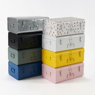 AM.PM Truhe Denise, Metall - Grün;Schwarz;Braun;Weiss - AM.PM