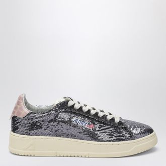 Autry Sneaker Dallas Sparkling in grey sequins