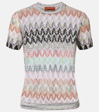 Missoni Zigzag lame T-shirt