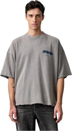 Represent Represent - Ransom T-Shirt - Heren - Tops - Grijs - Maat: M Katoen