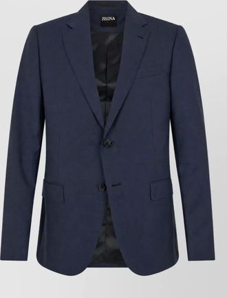 Ermenegildo Zegna wool single-breasted coat