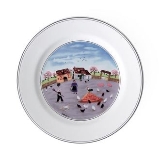 Villeroy & Boch Design Naif Salad Plate 3 Country Yard in None at Nordstrom