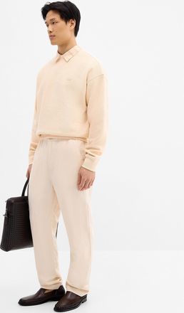 Lacoste Mens Linen twill pant Slim fit