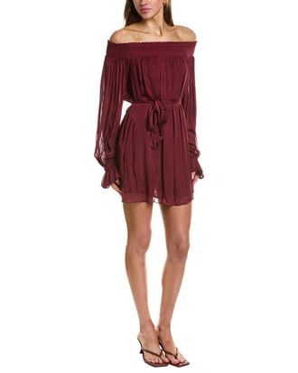 Hemant & Nandita Smocked Mini Dress