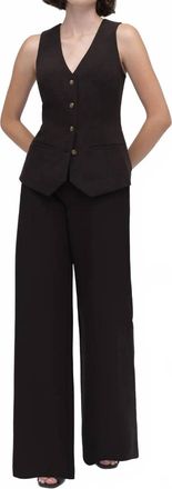 Favorite Daughter The Jones High Rise Pant - Petite In Black