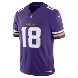 Nike Justin Jefferson Minnesota Vikings Nike Mens Dri-FIT NFL Limited Jersey in Purple | 37NMMVLH9MF-6PS