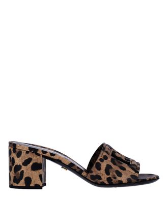 Dolce & Gabbana Logo Slides Sandals