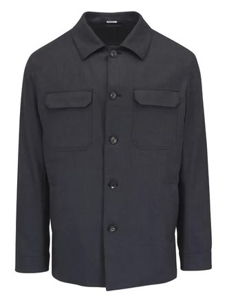 Atelier Munro flannel pocket overshirt - Grey