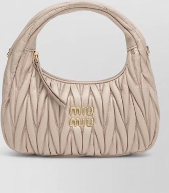 Miu Miu matelass&eacute; shoulder bag